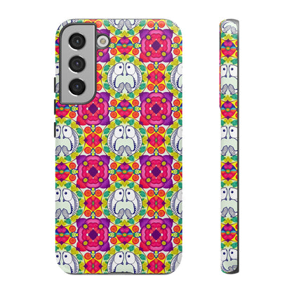 Tough Cases, Pisces, Zodiac v2, Flower Pattern
