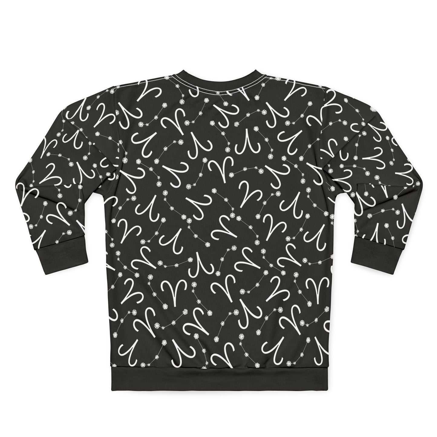 Zodiac AOP Unisex Sweatshirt Aries Zodiac Sign