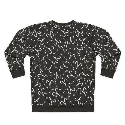 Zodiac AOP Unisex Sweatshirt Aries Zodiac Sign