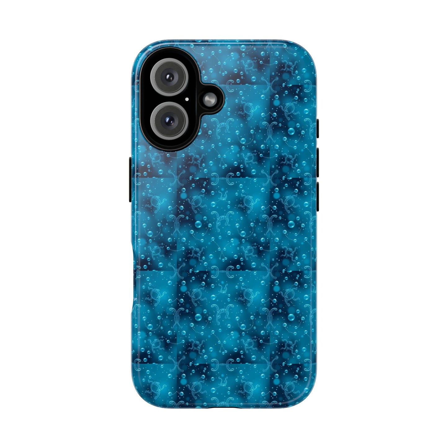 Tough Cases, Aquarius, Zodiac v3, Bubble Pattern
