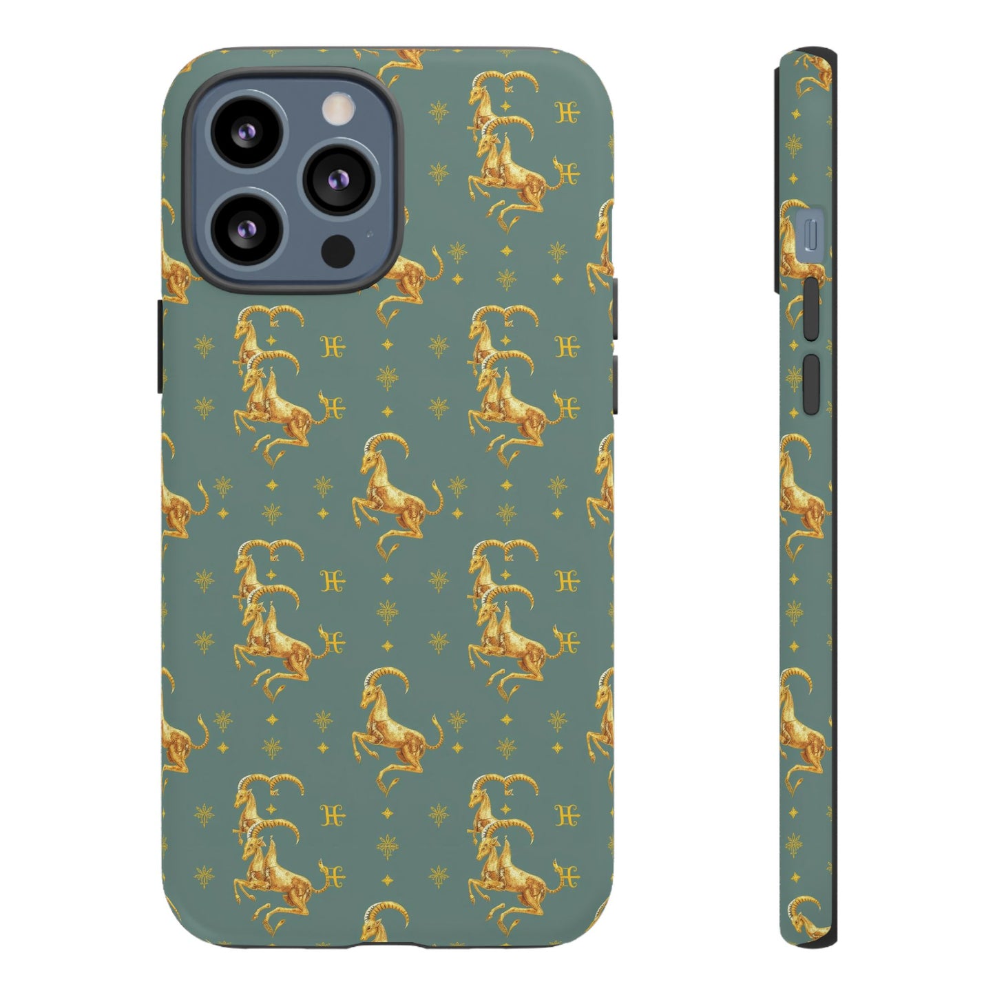 Tough Cases, Capricorn, Zodiac v1, Metal Pattern