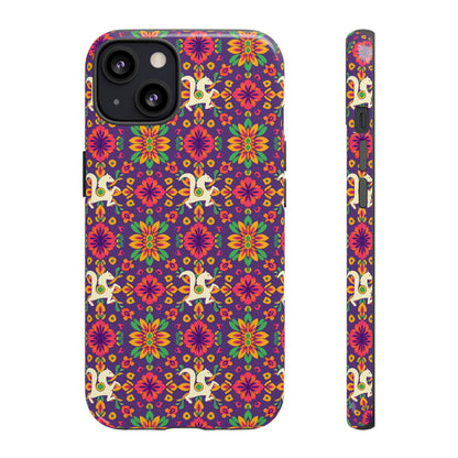 Tough Cases, Aquarius, Zodiac v1, Flower Pattern