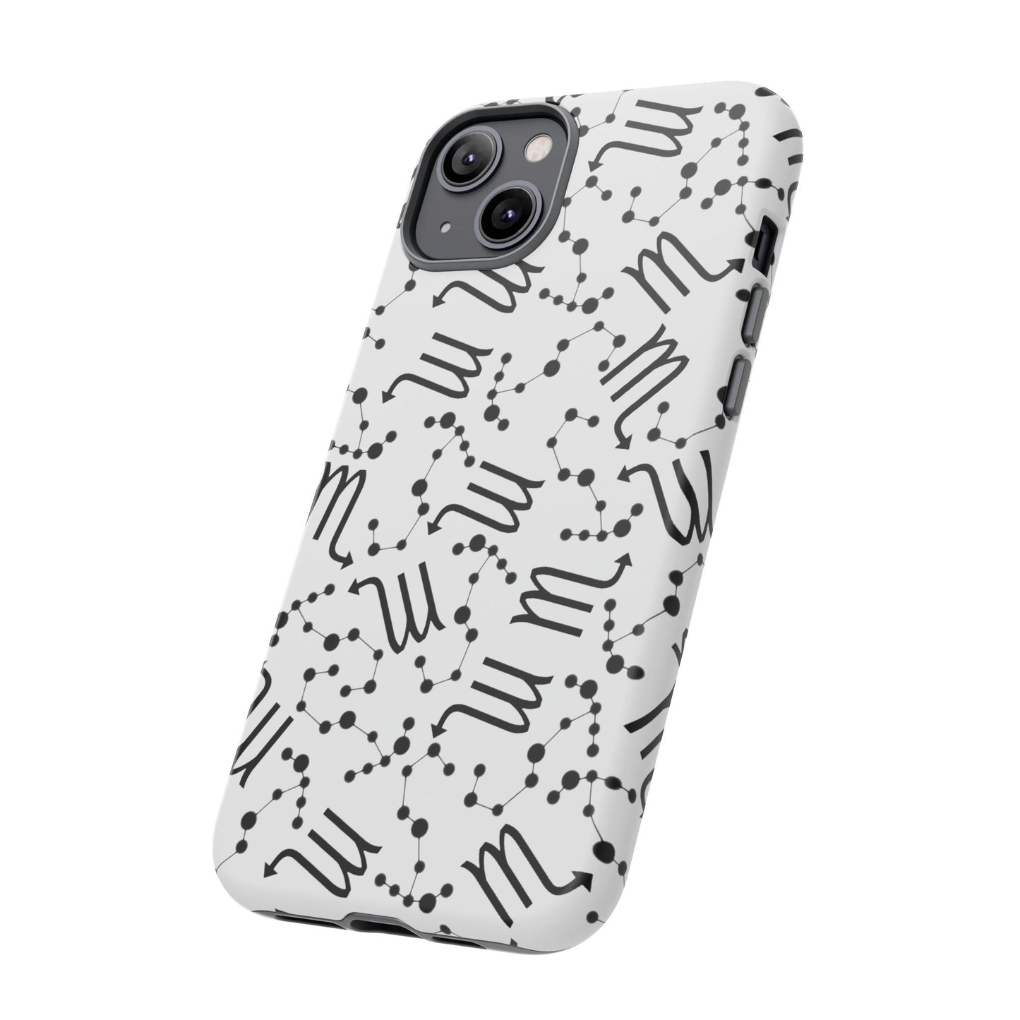 Tough Cases with the Scorpio Zodiac sign for iPhone, Samsung Galaxy, and Google Pixel devices