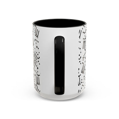 Accent Coffee Mug with the Scorpio sign (11, 15oz)