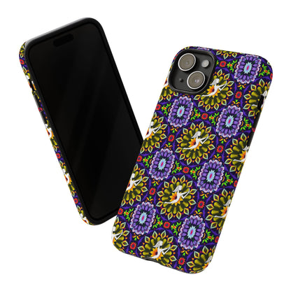 Tough Cases, Sagittarius, Zodiac v1, Flower Pattern