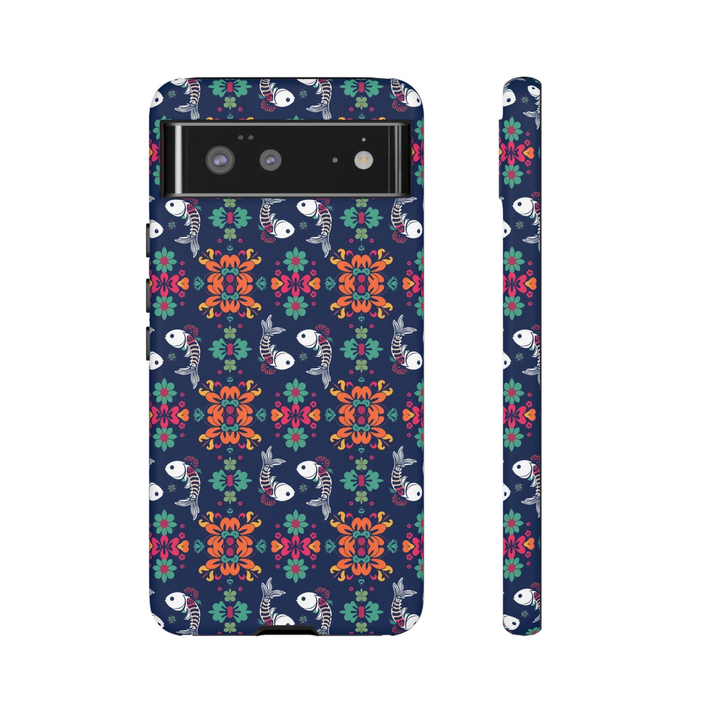 Tough Cases, Pisces, Zodiac, Flower Pattern