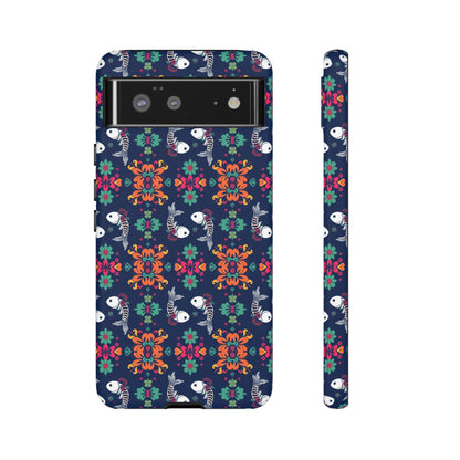 Tough Cases, Pisces, Zodiac, Flower Pattern
