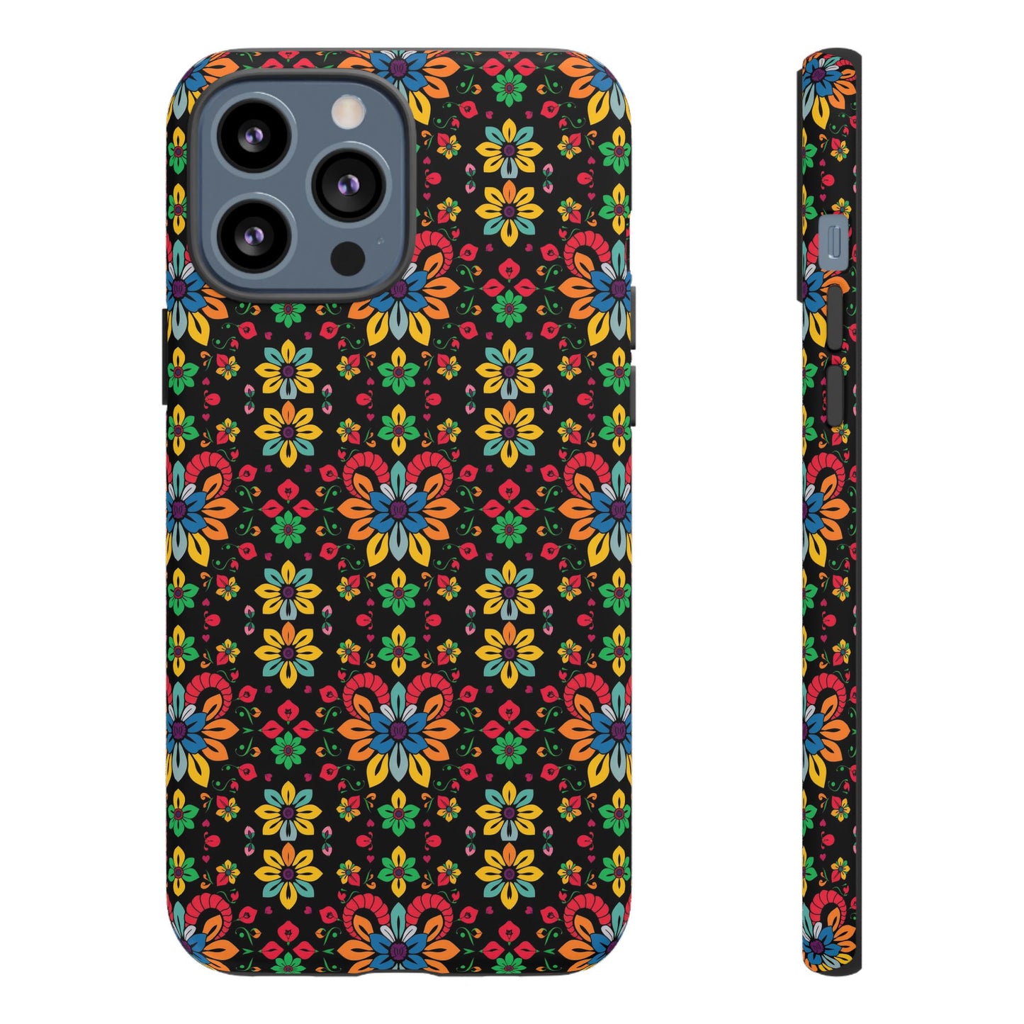 Tough Cases, Aries, Zodiac v2, Flower Pattern