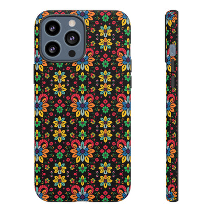 Tough Cases, Aries, Zodiac v2, Flower Pattern