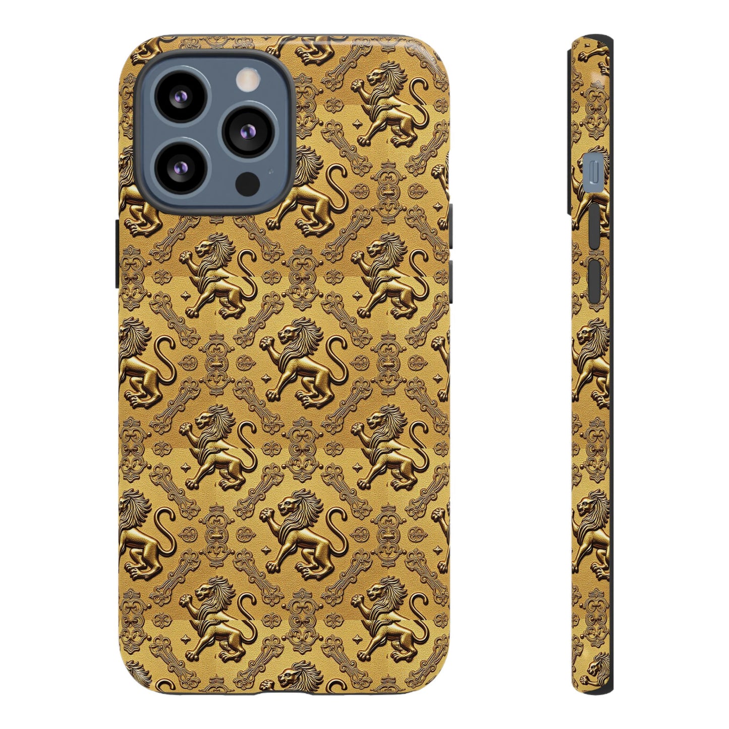 Tough Cases, Leo, Zodiac, Metal Pattern