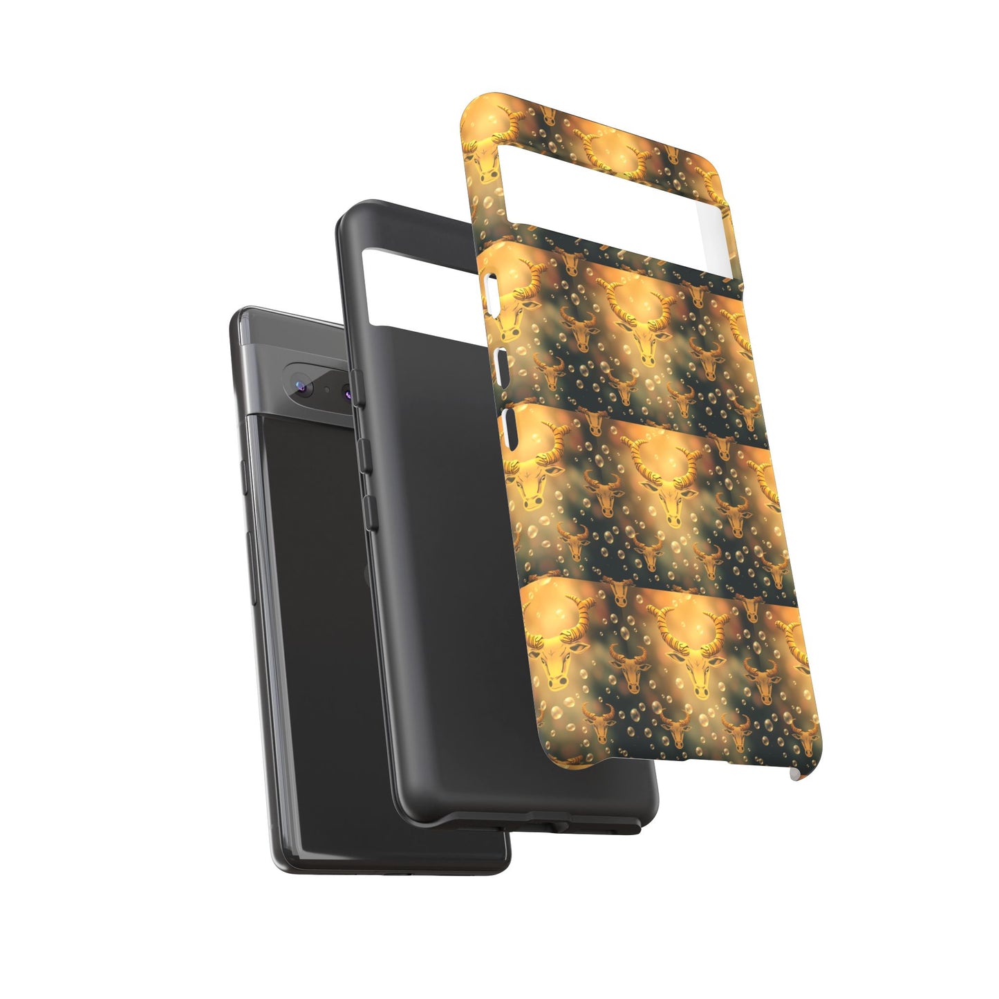 Tough Cases, Taurus, Zodiac v1, Bubble Pattern