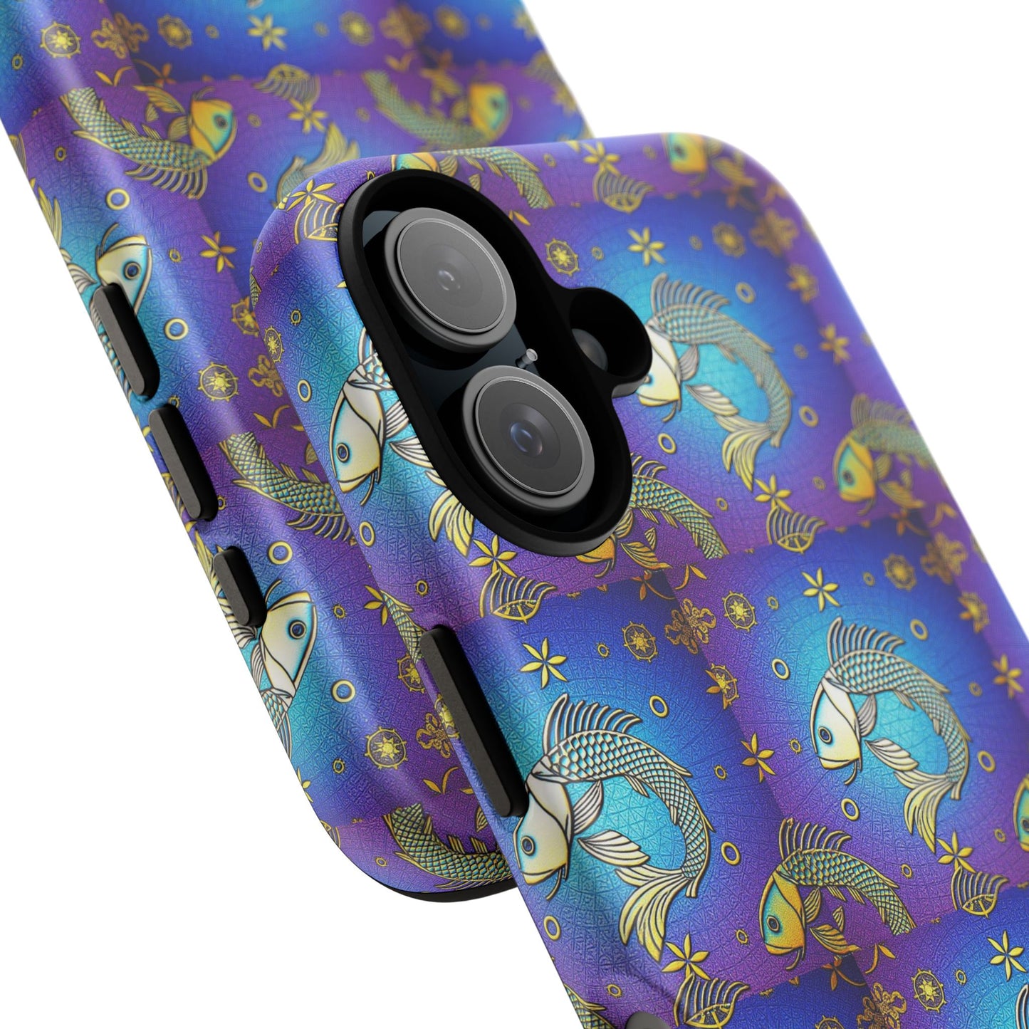 Tough Cases, Pisces, Zodiac v2, Metal Pattern