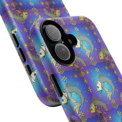 Tough Cases, Pisces, Zodiac v2, Metal Pattern