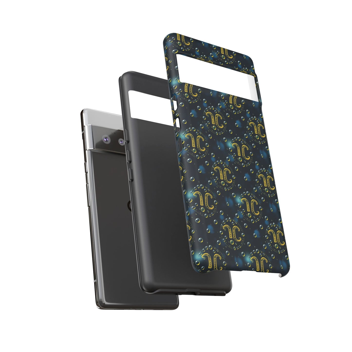 Tough Cases, Aquarius, Zodiac v2, Bubble Pattern