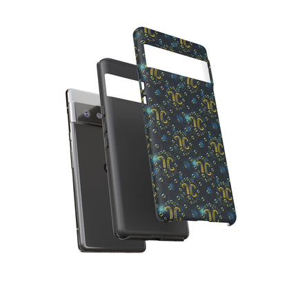 Tough Cases, Aquarius, Zodiac v2, Bubble Pattern