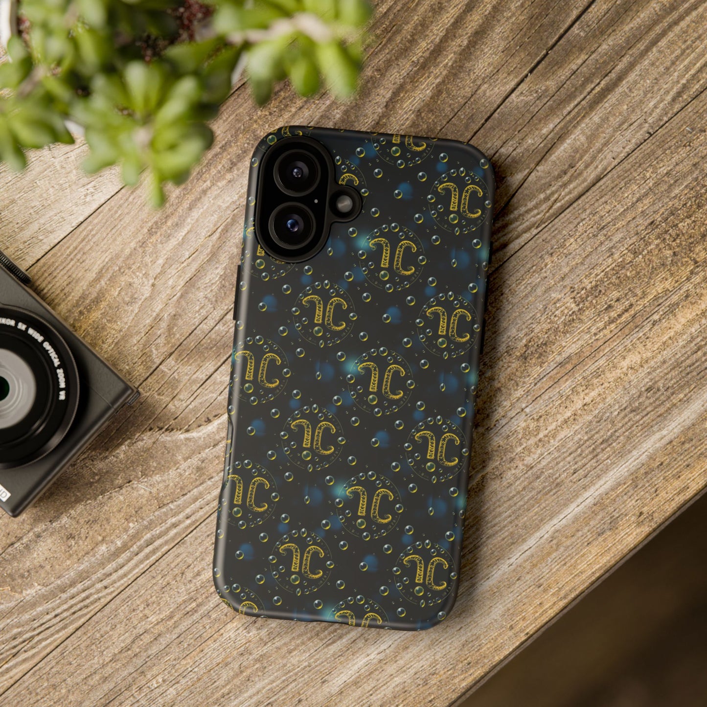 Tough Cases, Aquarius, Zodiac v2, Bubble Pattern