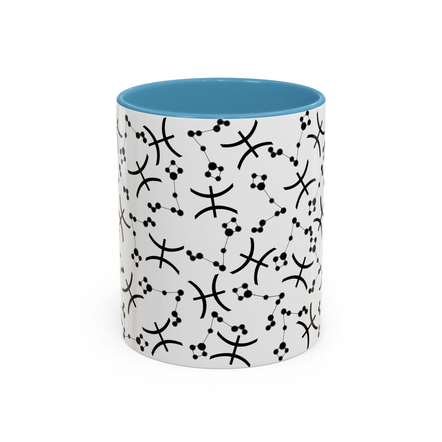 Accent Coffee Mug with the Pisces sign (11, 15oz)
