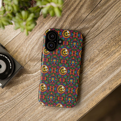 Tough Cases, Capricorn, Zodiac v2, Flower Pattern