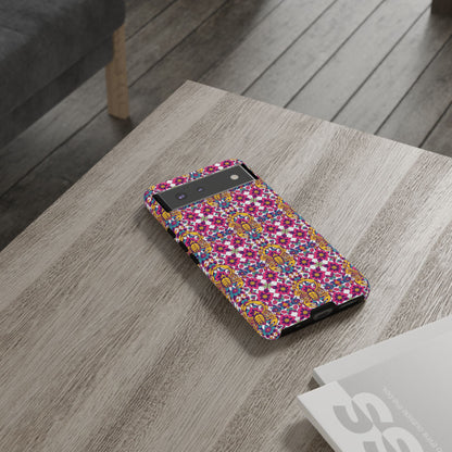 Tough Cases, Scorpio, Zodiac v2, Flower Pattern