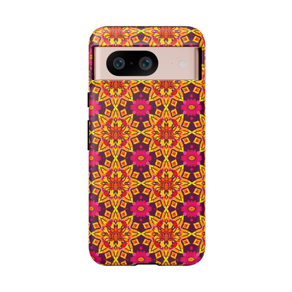 Tough Cases, Scorpio, Zodiac v1, Flower Pattern