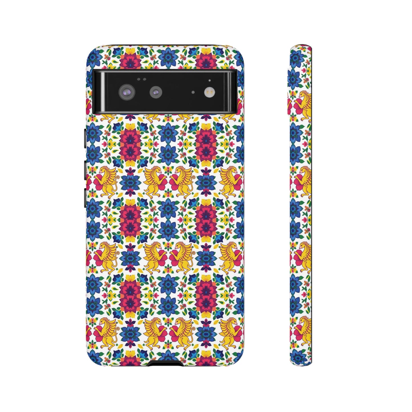 Tough Cases, Gemini, Zodiac, Flower Pattern