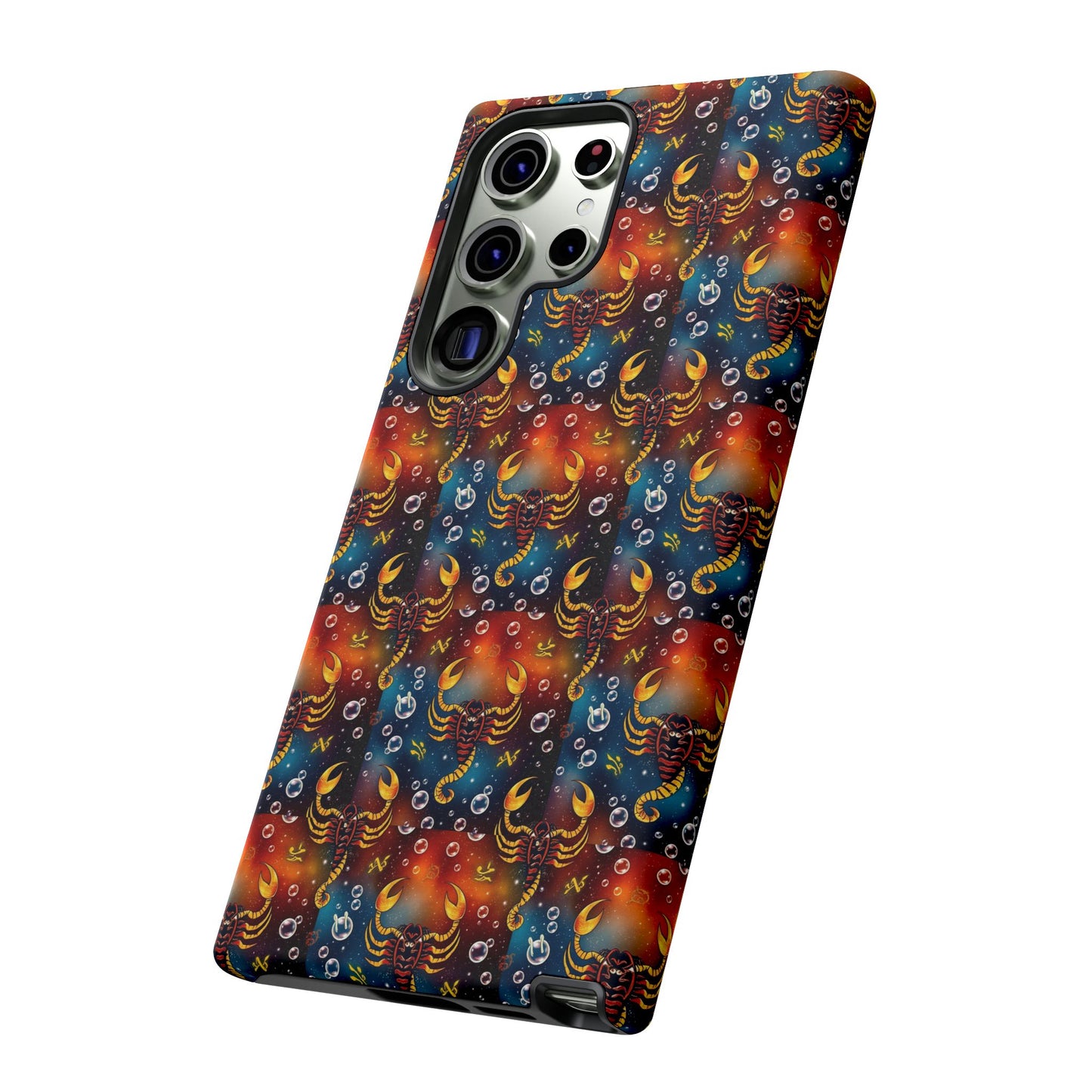 Tough Cases, Scorpio, Zodiac v2, Bubble Pattern