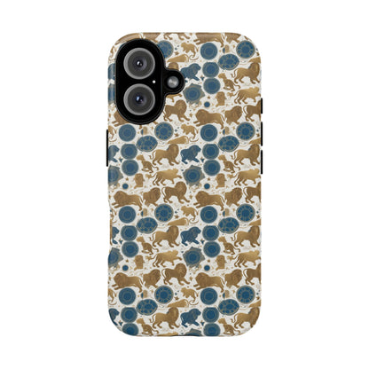 Tough Cases, Leo, Zodiac v2, Metal Pattern
