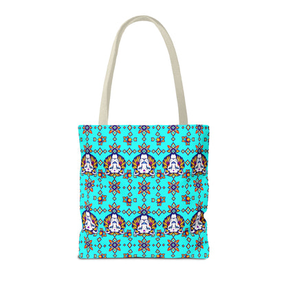 Tote Bag (AOP), Leo, Zodiac v1, Jewel Pattern