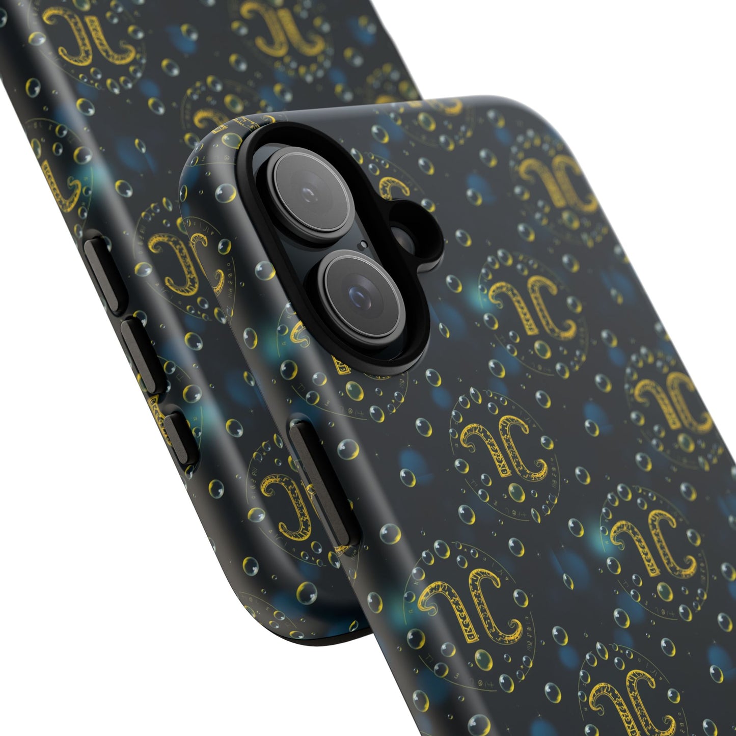 Tough Cases, Aquarius, Zodiac v2, Bubble Pattern