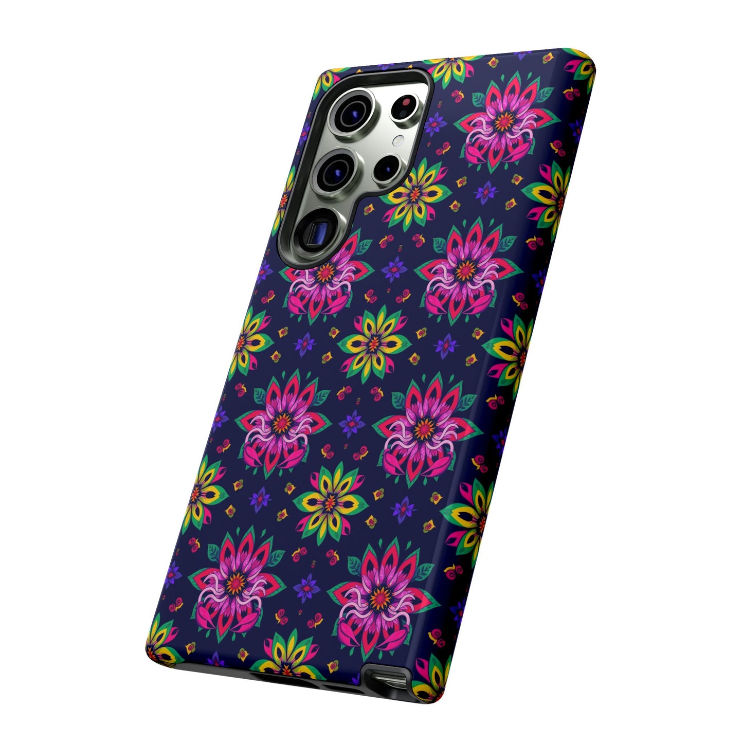 Tough Cases, Scorpio, Zodiac v4, Flower Pattern