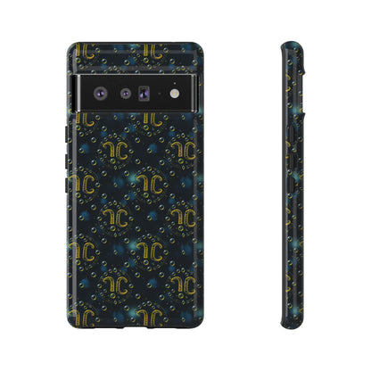 Tough Cases, Aquarius, Zodiac v2, Bubble Pattern