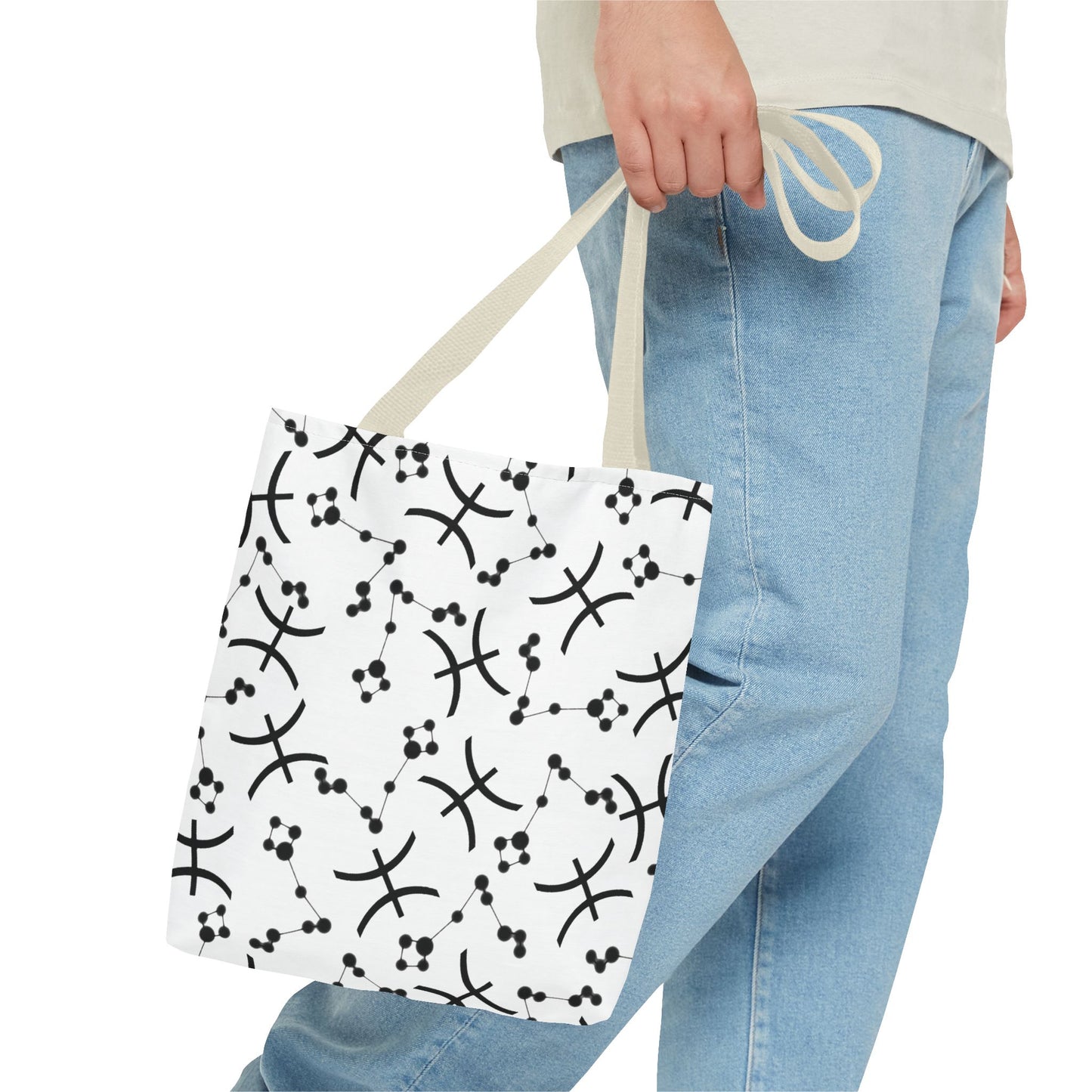 Tote Bag Pisces Zodiac sign AOP