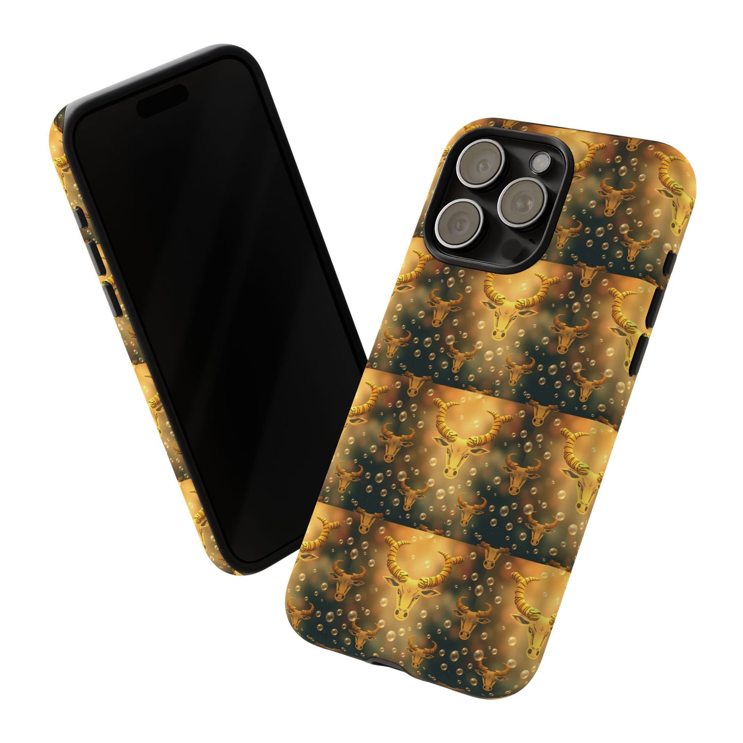 Tough Cases, Taurus, Zodiac v1, Bubble Pattern