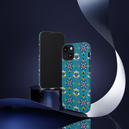 Tough Cases, Libra, Zodiac v2, Flower Pattern
