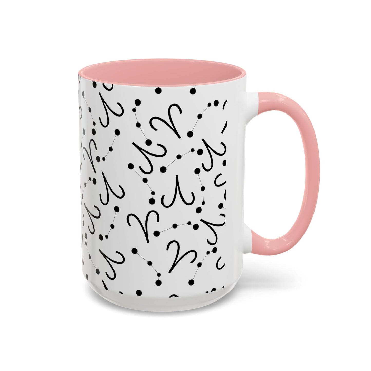 Accent Coffee Mug with the Aries sign (11, 15oz)