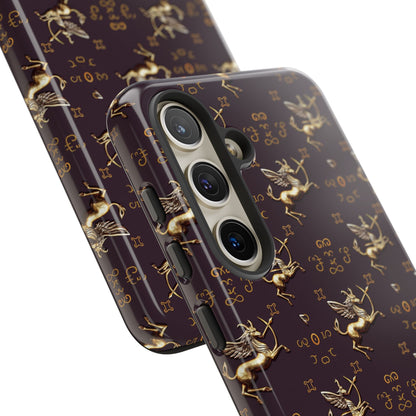 Tough Cases, Sagittarius, Zodiac v3, Metal Pattern