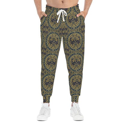 Athletic Joggers, Zodiac Design, Pattern, Cancer, AOP