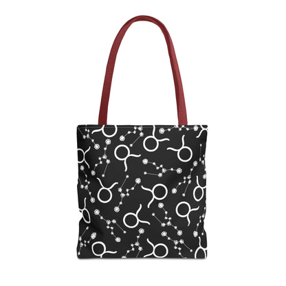 Tote Bag Taurus Zodiac sign AOP
