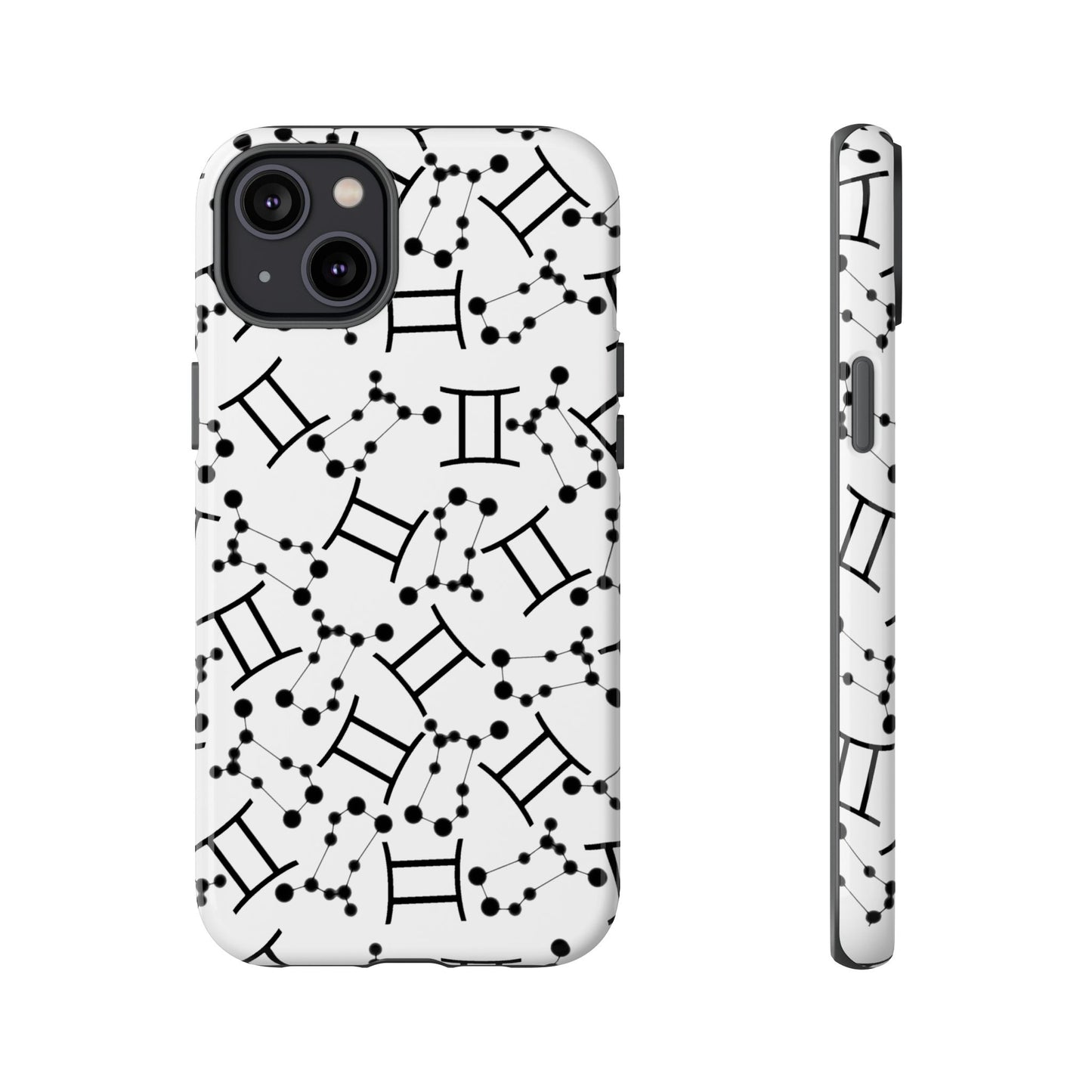Tough Cases with the Gemini Zodiac sign for iPhone, Samsung Galaxy, and Google Pixel devices