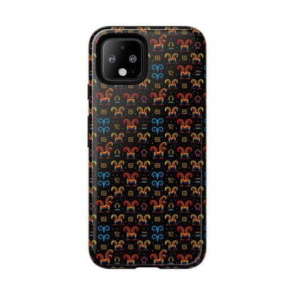 Tough Cases, Aries, Zodiac v1, Metal Pattern