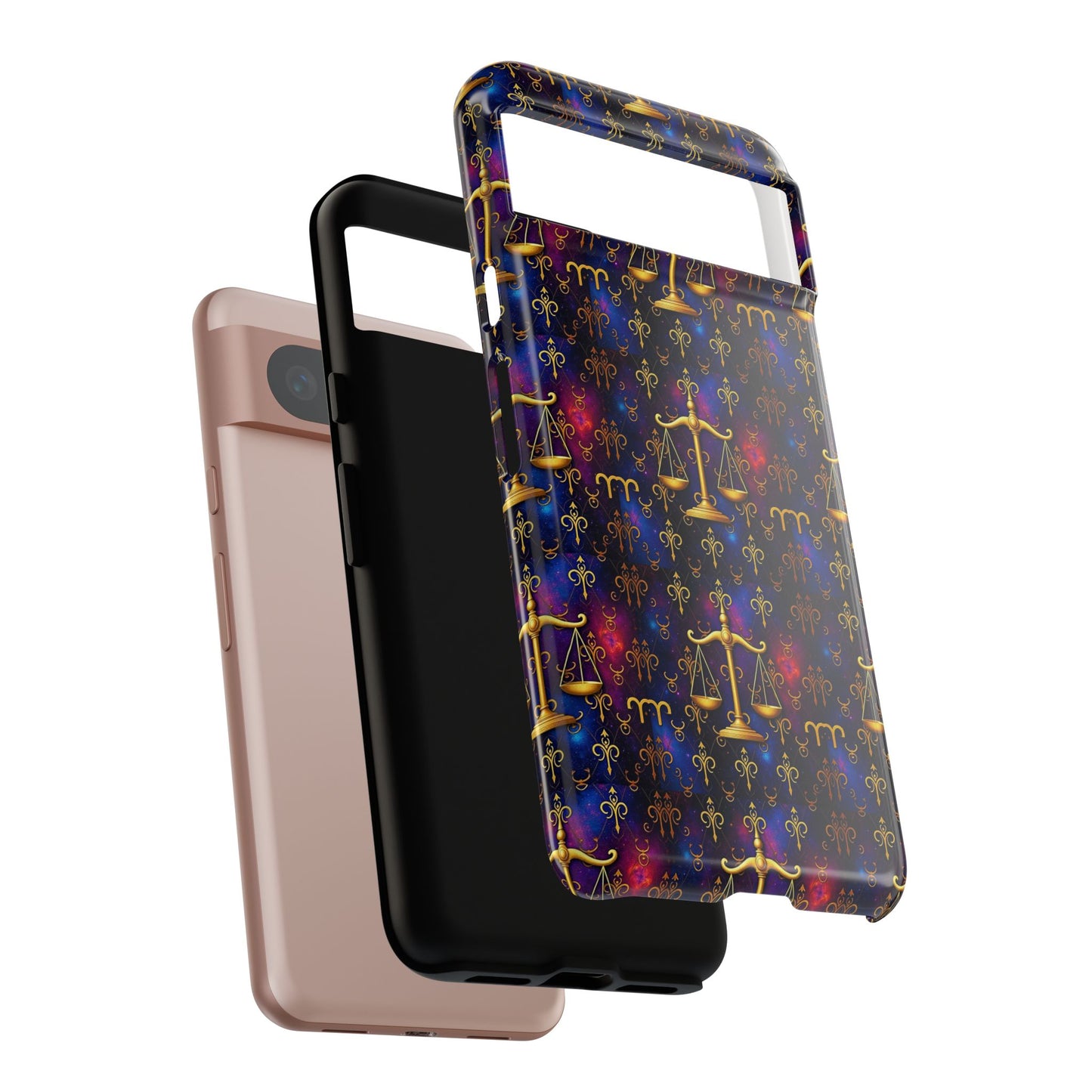 Tough Cases, Libra, Zodiac v2, Metal Pattern