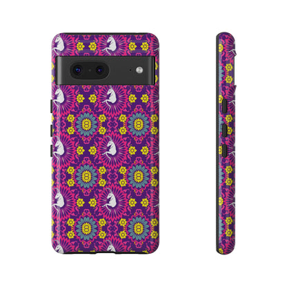 Tough Cases, Capricorn, Zodiac, Flower Pattern