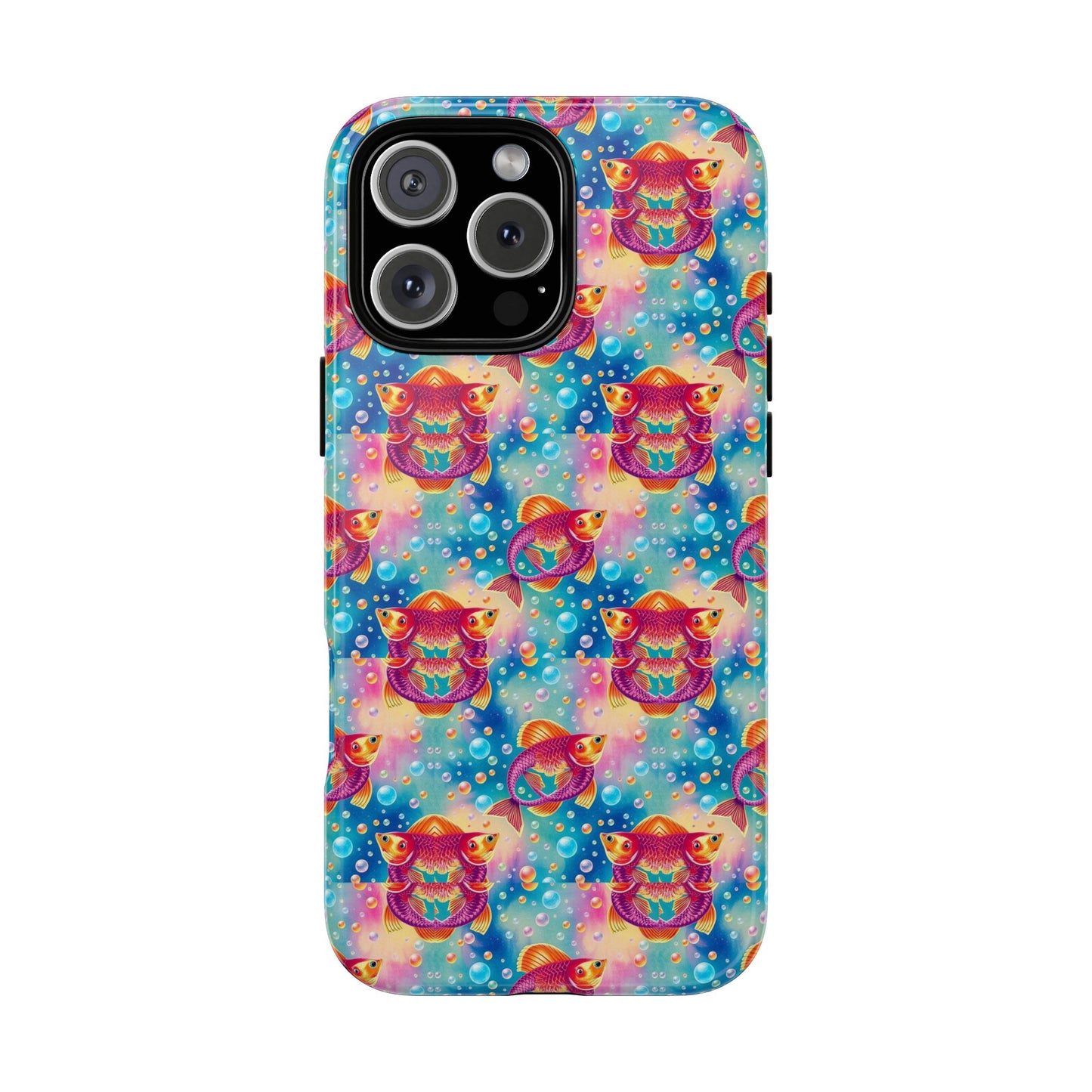Tough Cases, Pisces, Zodiac v1, Bubble Pattern