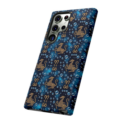 Tough Cases, Capricorn, Zodiac, Bubble Pattern