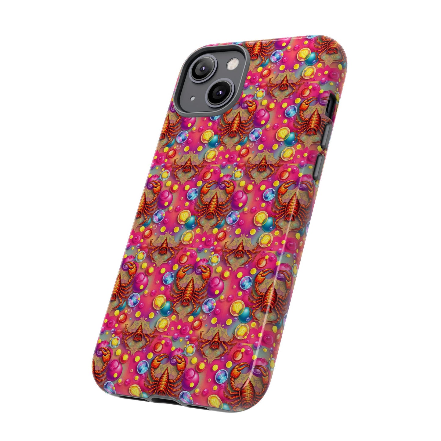 Tough Cases, Scorpio, Zodiac, Bubble Pattern