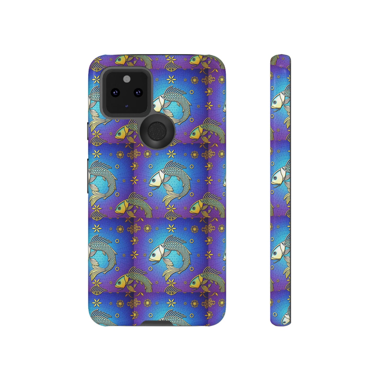 Tough Cases, Pisces, Zodiac v2, Metal Pattern