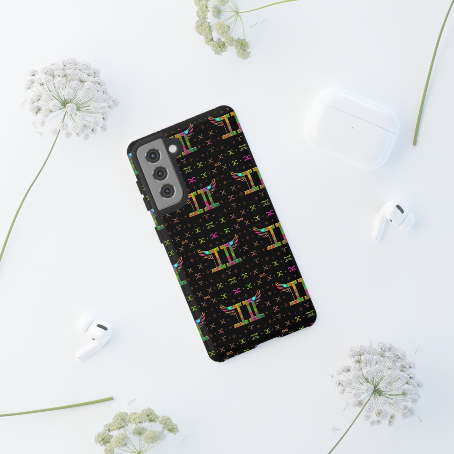 Tough Cases, Gemini, Zodiac v1, Metal Pattern