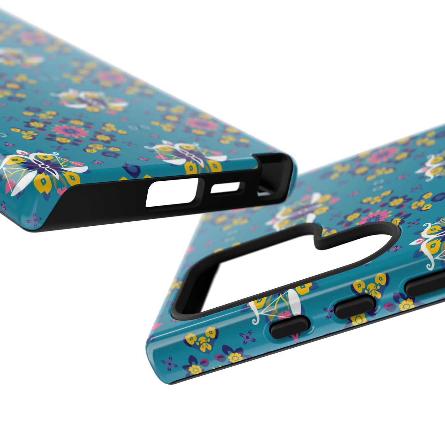 Tough Cases, Libra, Zodiac v2, Flower Pattern