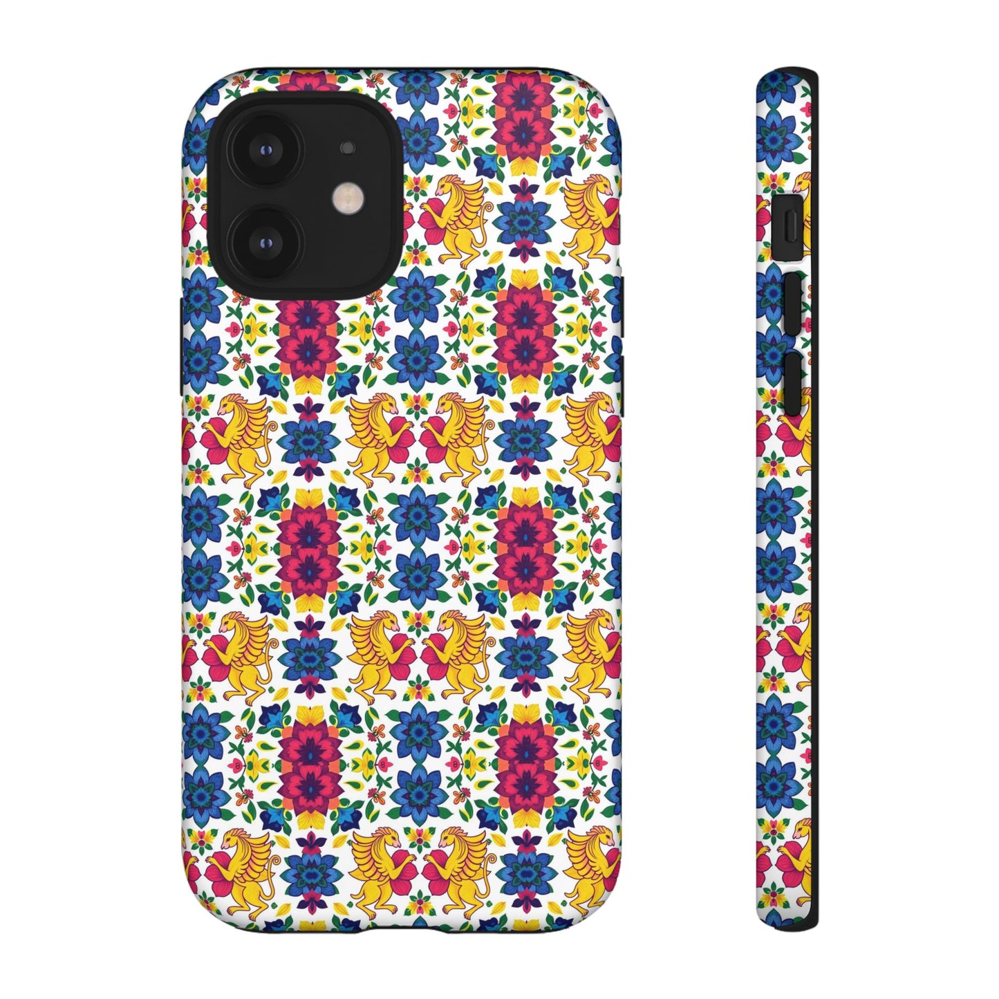 Tough Cases, Gemini, Zodiac, Flower Pattern