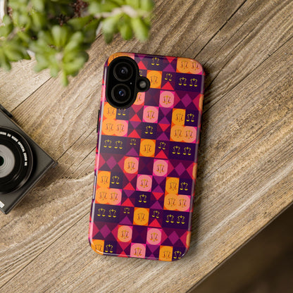 Tough Cases, Libra, Zodiac v1, Shape Pattern